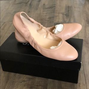 J.Crew Emma Leather Ballet Flats